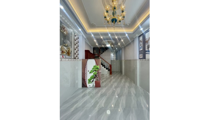 NHÀ 1/ GÒ XOÀI, HẺM XE HƠI THÔNG, 46M2, 4 TẦNG GIÁ NHỈNH 5 TỶ